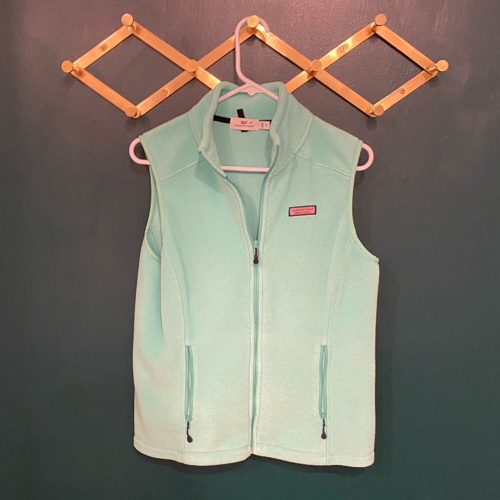 Vineyard Vines Fleece Vest Size Small